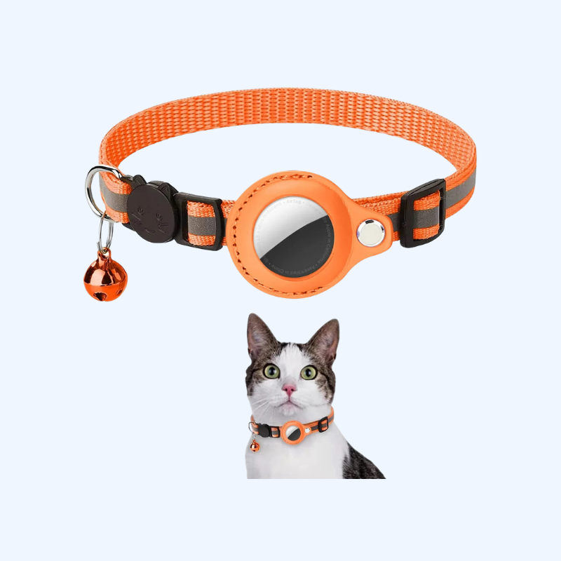 Collier pour chat avec support Tracker